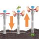 Пістолет-саджалка плантатор для посадки розсади ручний (8901)