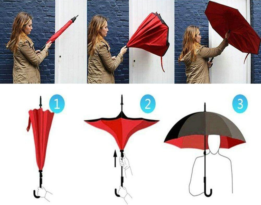 Зонтик надо. Обратный зонт up-Brella. Умный зонт наоборот up Brella. Зонт трость обратный. Зонт складывающийся в обратную.