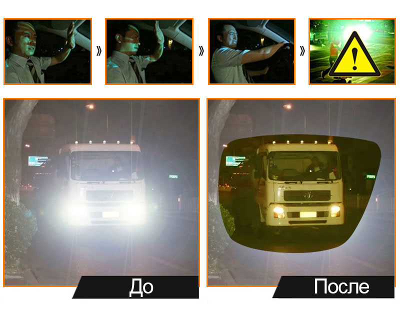 Очки для ночного вождения HD Vision